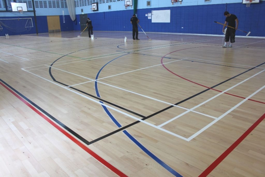 Cotham Sport Floor Hall coating